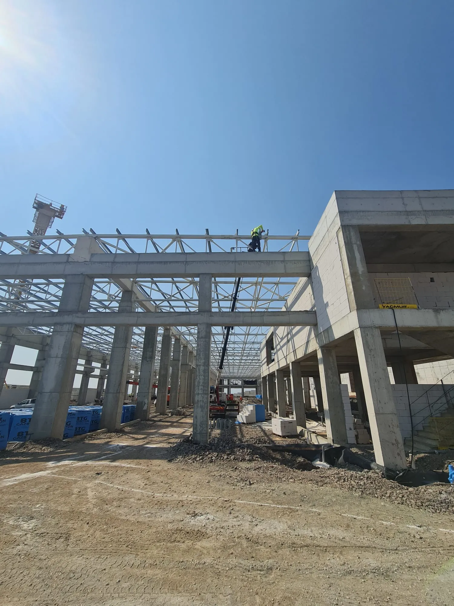 HATAY KIRIKHAN ROKETSAN CAMPUS CONSTRUCTION WORK