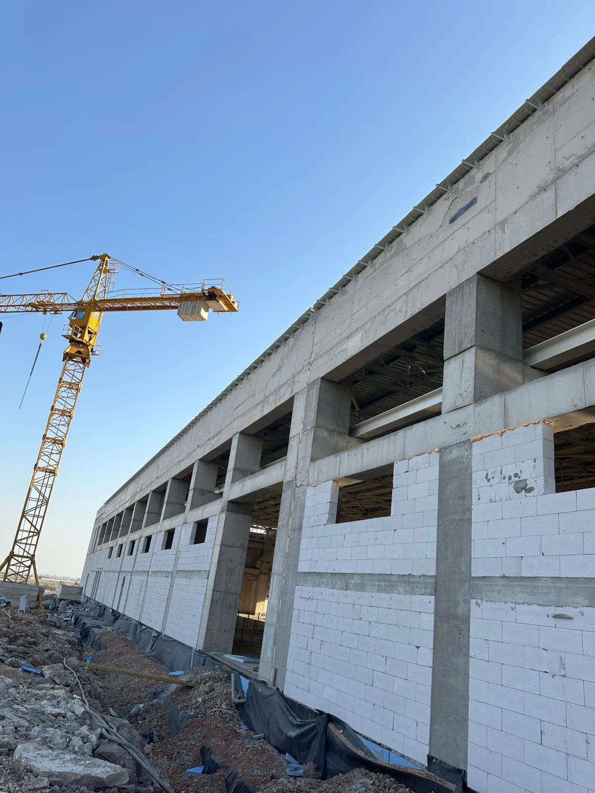 HATAY KIRIKHAN ROKETSAN CAMPUS CONSTRUCTION WORK