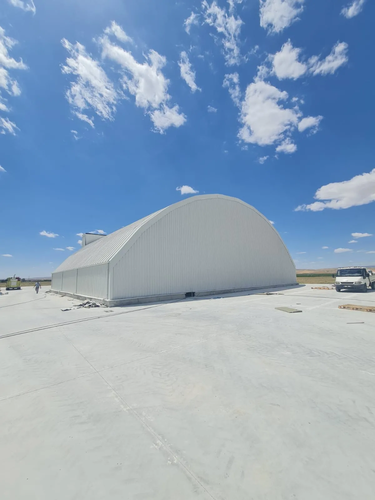 TUSAS - TURKISH AEROSPACE INDUSTRIES INC. - TEMELLI FLIGHT HANGAR CONSTRUCTION WORKS