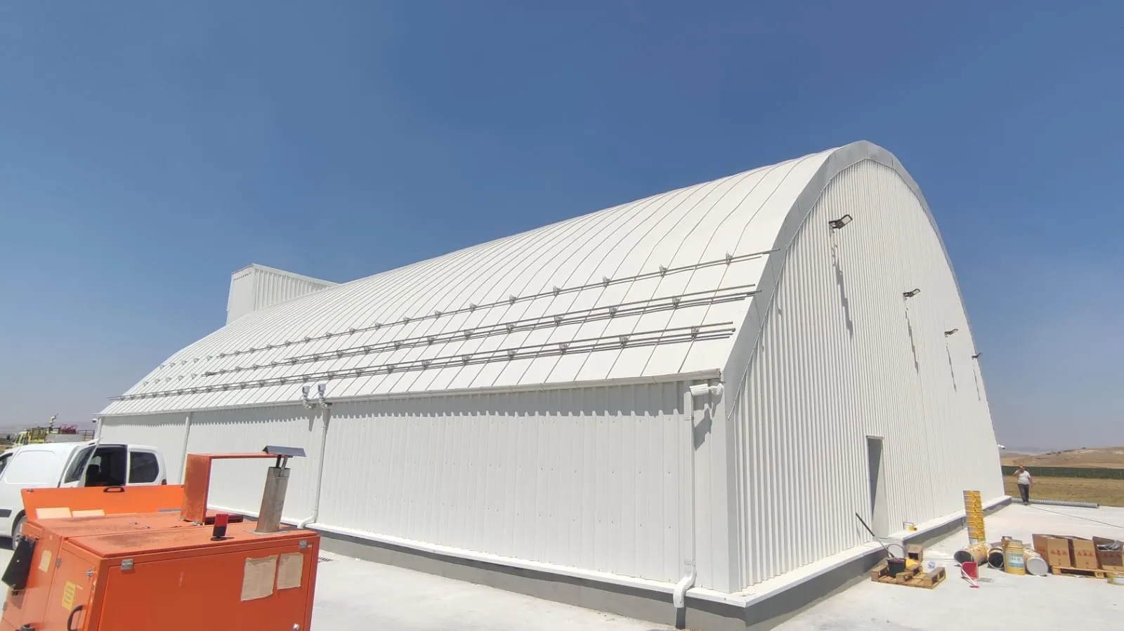 TUSAS - TURKISH AEROSPACE INDUSTRIES INC. - TEMELLI FLIGHT HANGAR CONSTRUCTION WORKS