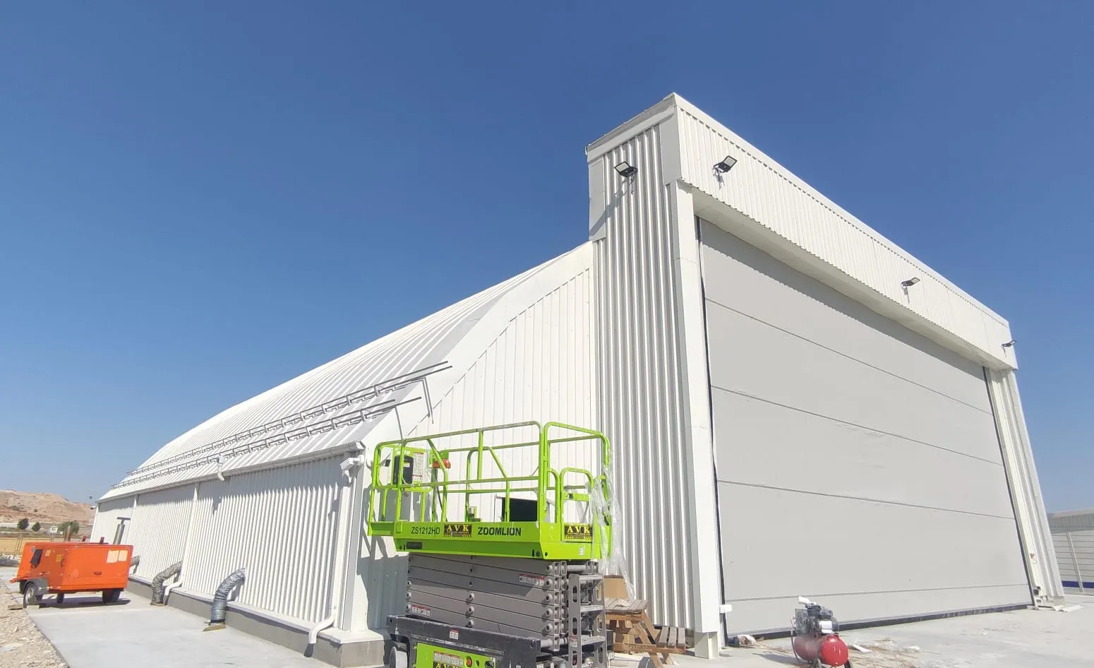 TUSAS - TURKISH AEROSPACE INDUSTRIES INC. - TEMELLI FLIGHT HANGAR CONSTRUCTION WORKS