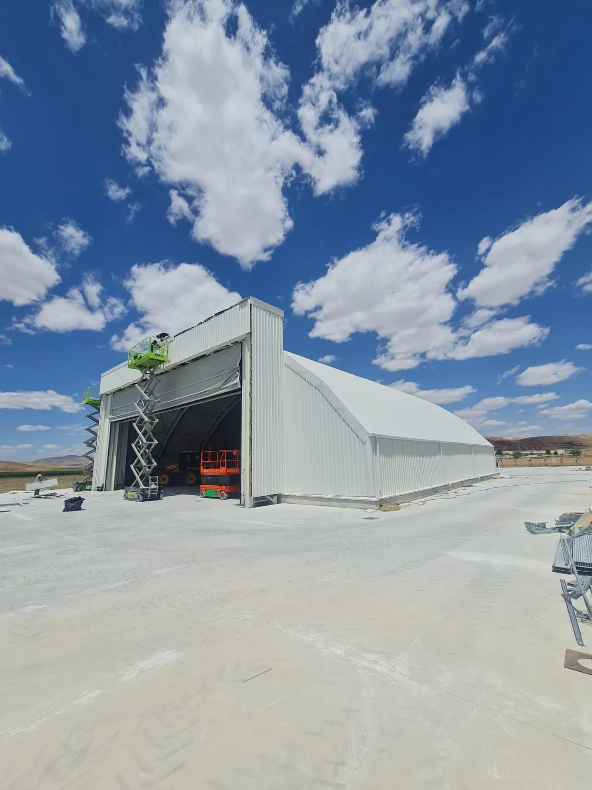 TUSAS - TURKISH AEROSPACE INDUSTRIES INC. - TEMELLI FLIGHT HANGAR CONSTRUCTION WORKS