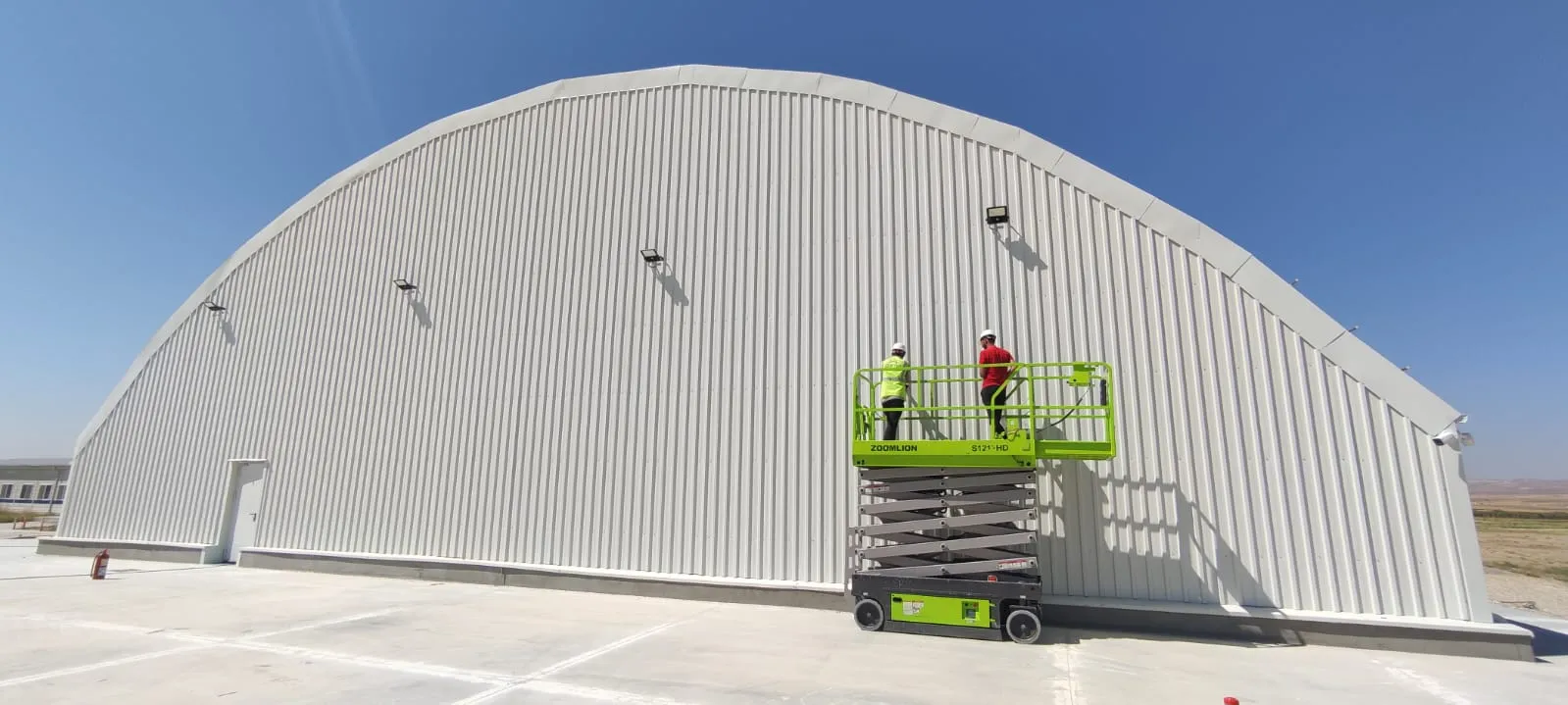 TUSAS - TURKISH AEROSPACE INDUSTRIES INC. - TEMELLI FLIGHT HANGAR CONSTRUCTION WORKS
