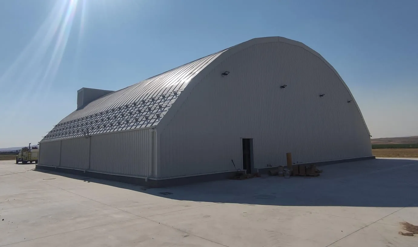 TUSAS - TURKISH AEROSPACE INDUSTRIES INC. - TEMELLI FLIGHT HANGAR CONSTRUCTION WORKS