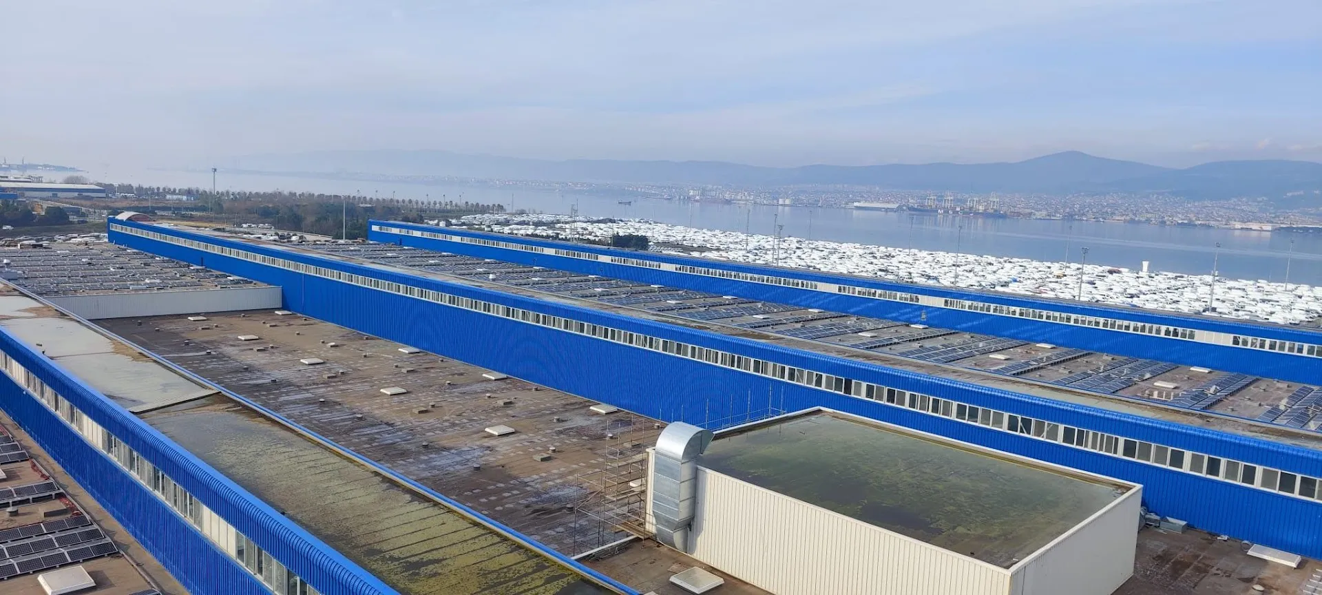 ARK İNŞAAT - FORD OTOSAN ÇATI CEPHE KAPLAMA İŞLERİ