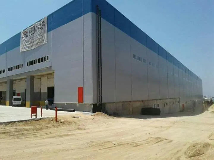 CAYIROVA WAREHOUSE FACADE AND ROOF CLADDING WORKS