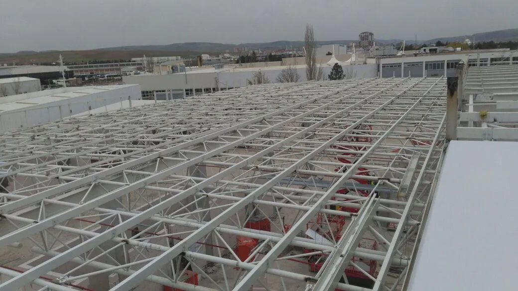 ESENBOGA BLOCK 1856 PLOT 18 PROJECT ROOF AND FACADE CLADDING WORKS